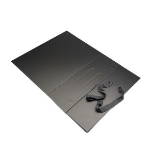 Office 1 Кутия Handle XXXL, сгъваема, 48 х 35 х 15 cm, черна