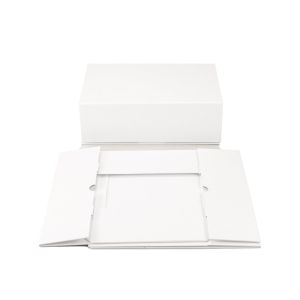 Office 1 Кутия Pure, сгъваема, 31 х 21 х 10 cm, бяла