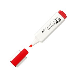Faber-Castell Маркер за текстил, червен