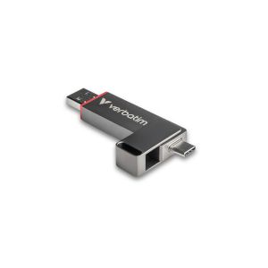 USB флаш памет Verbatim Dual QuickStick, USB Type A/Type C, 512 GB