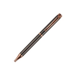 Office 1 Химикалка Anthracite, метална, розово злато