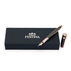 Festina Писалка Bold Stripe, в кутия, розово злато