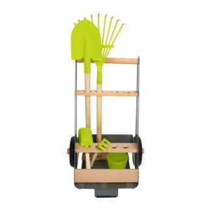 Small Foot Комплект количка с градински инструменти