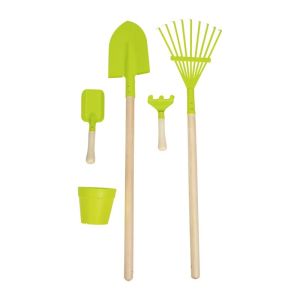 Small Foot Комплект количка с градински инструменти