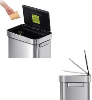 Кош за отпадъци Eko Mirage Deluxe-T, сензорен, 50 L