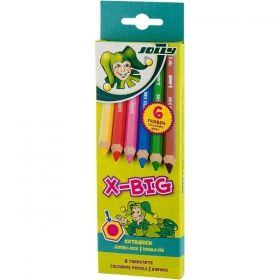 Цветни моливи Jolly X-big 6цв.