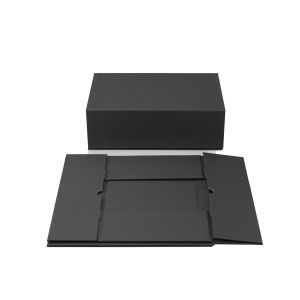 Office 1 Кутия Pure, сгъваема, 31 х 21 х 10 cm, черна