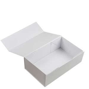 Office 1 Кутия Colorful, с магнитно затваряне, сгъваема, 35 х 20.5 х 11.3 cm, бяла