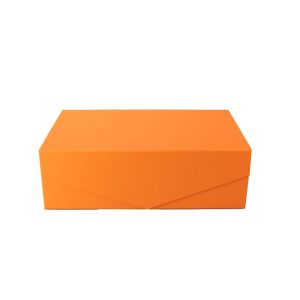 Office 1 Кутия Matt, с магнитно затваряне, сгъваема, 31 х 20 х 10 cm, оранжева