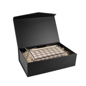 Office 1 Кутия Matt, с магнитно затваряне, сгъваема, 31 х 20 х 10 cm, черна