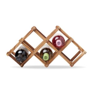 More Than Gifts Стойка за бутилки Enteulat, дървена