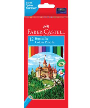 Цветни моливи FABER-CASTEL 12цв. - ню