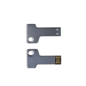 Office 1 USB флаш памет Stick key, USB 2.0, 8 GB, с форма на ключ, черен