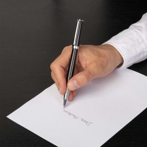 Hugo Boss Ролер Gear Icon, в кутия, черно-сребрист