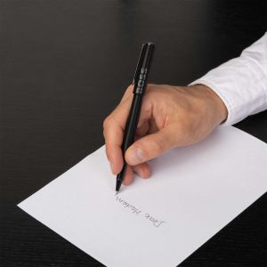 Hugo Boss Ролер Label, в кутия, черен