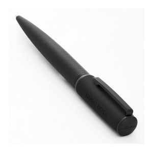 Hugo Boss Химикалка Arche Iconic, в кутия, черна