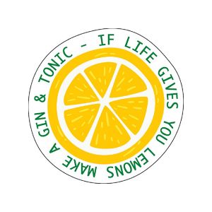 Gespaensterwald Магнитче, If life gives you lemons make gin
