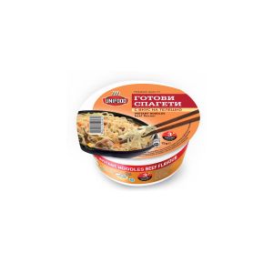 Uni Food Спагети, инстантни, с телешко, в купа, 75 g