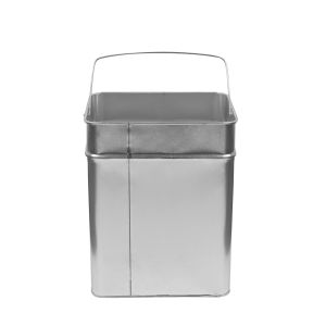 Кош за отпадъци Office 1, с пепелник, 30 х 24 х 60.5 cm, черен мат, 17 l