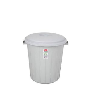 Кош Planet с капак UP108, 25 L, сив, 34.5 х 34.5 х 36.3 cm