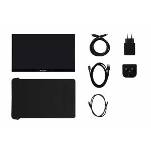 Монитор Verbatim PMT-14, 14'', Touchscreen, FullHD, 6 ms, IPS, 16:9, 250 cd/m2