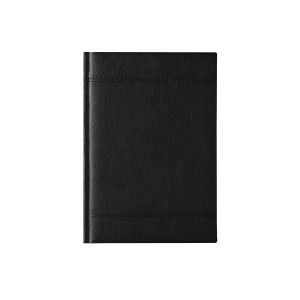 Календар-бележник Милано, A5, черен