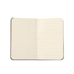 Бележник Пиколо, с ластик, 9 x 14 cm, 80 листа, бордо