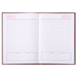 Календар-бележник Икономи, А5, син