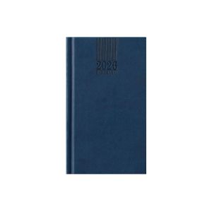 Календар-бележник Поло, седмичник, 9 x 16 cm, син