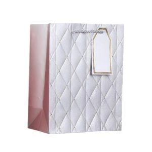 Подаръчна торбичка, каре, 30 х 42 х 12 cm, сива