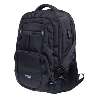 Раница за лаптоп 17" Donau Travel Amsterdam, черна