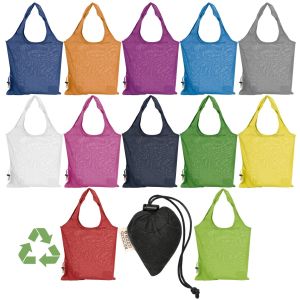 Чанта за пазар , сгъваема, синя