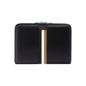 Hugo Boss Конферентна папка Iconic, A5, с цип, черна