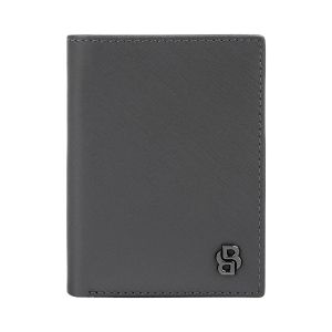 Hugo Boss Калъф за карти Saffiano, с 16 отделения, сив