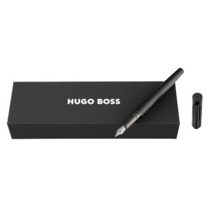 Hugo Boss Писалка Loop Bauhaus, черна