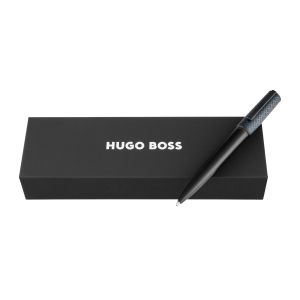 Hugo Boss Химикалка Arche Monogram, черно-синя