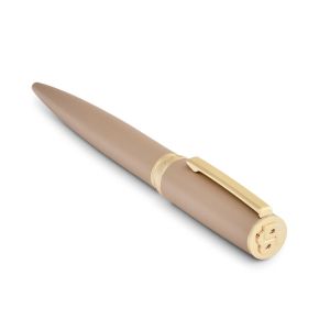 Hugo Boss Химикалка Arche Double B, розово-златист