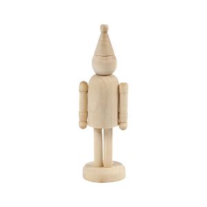 Creativ Company Фигура човече за декорация, с шапка, 13 cm