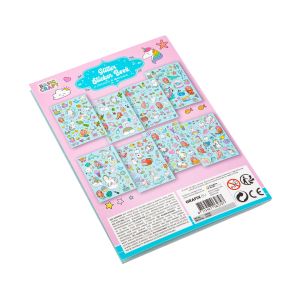 Moxy Книжка със стикери, А5, синя