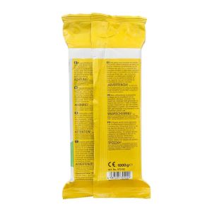 Eberhard Faber Глина за моделиране Plast Kids, 1 kg, бяла