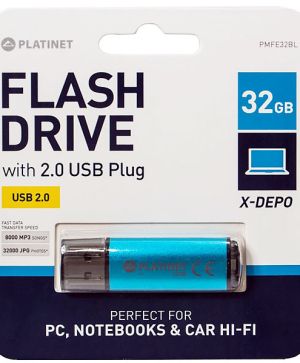 Флаш памет Platinet X Depo USB 32GB Син