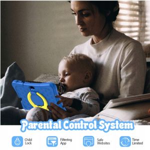 Таблет Pritom K7PRO, 7'', Quad Core, 32 GB, 4 GB RAM, Android 13, IPS, 7731E Quad core, задна камера 2 MP, син