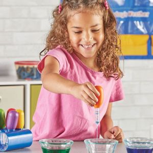 Learning Resources Капкомери, детски, джъмбо, със стойка, 6 броя