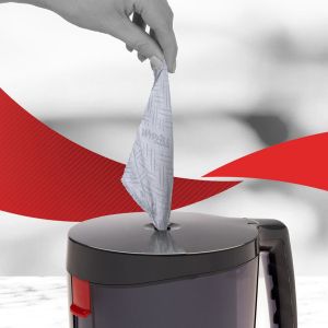 Хартия за почистване Kimberly-Clark WypAll Reach 6223 Centrefeed, на ролка, 430 къса, 163 m, синя, 6 броя