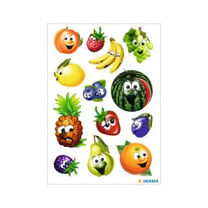Herma Самозалепващи се етикети Плодове, 1 лист