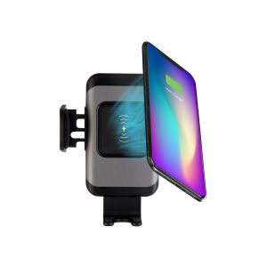 Yenkee Поставка и безжично зарядно за телефон за кола YSM 610, автоматична, черна