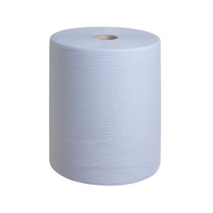 Кърпи за почистване Kimberly-Clark WypAll L20 7301, на ролка, 38 х 32.5 cm, 500 къса, сини