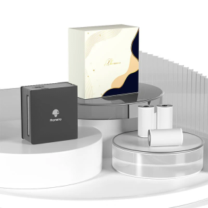 Phomemo Принтер M02-BK, преносим, мини, без мастило, черен