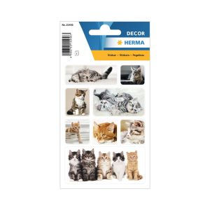 Herma Самозалепващи се етикети Малки котета, 3 листа