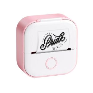 Phomemo Принтер T02-PKX, преносим, мини, без мастило, розов